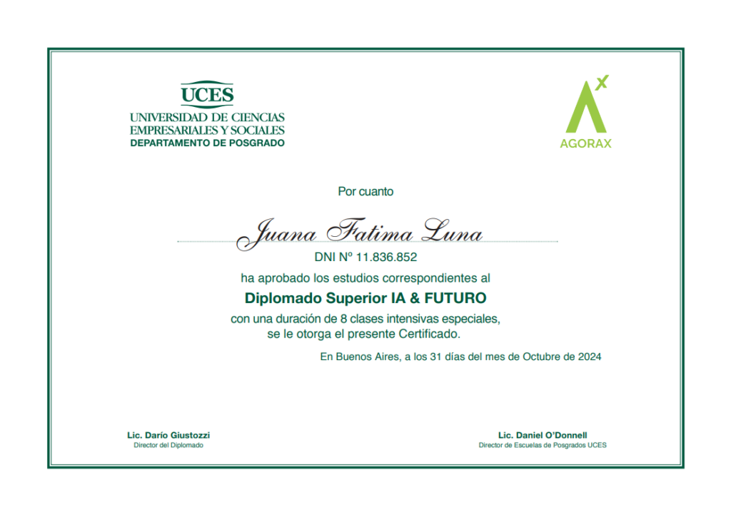 Upskilling Business School es una escuela de negocios que ofrece certificaciones internacionales con el Aval de la Universidad de Ciencias Empresariales y Sociales (UCES).